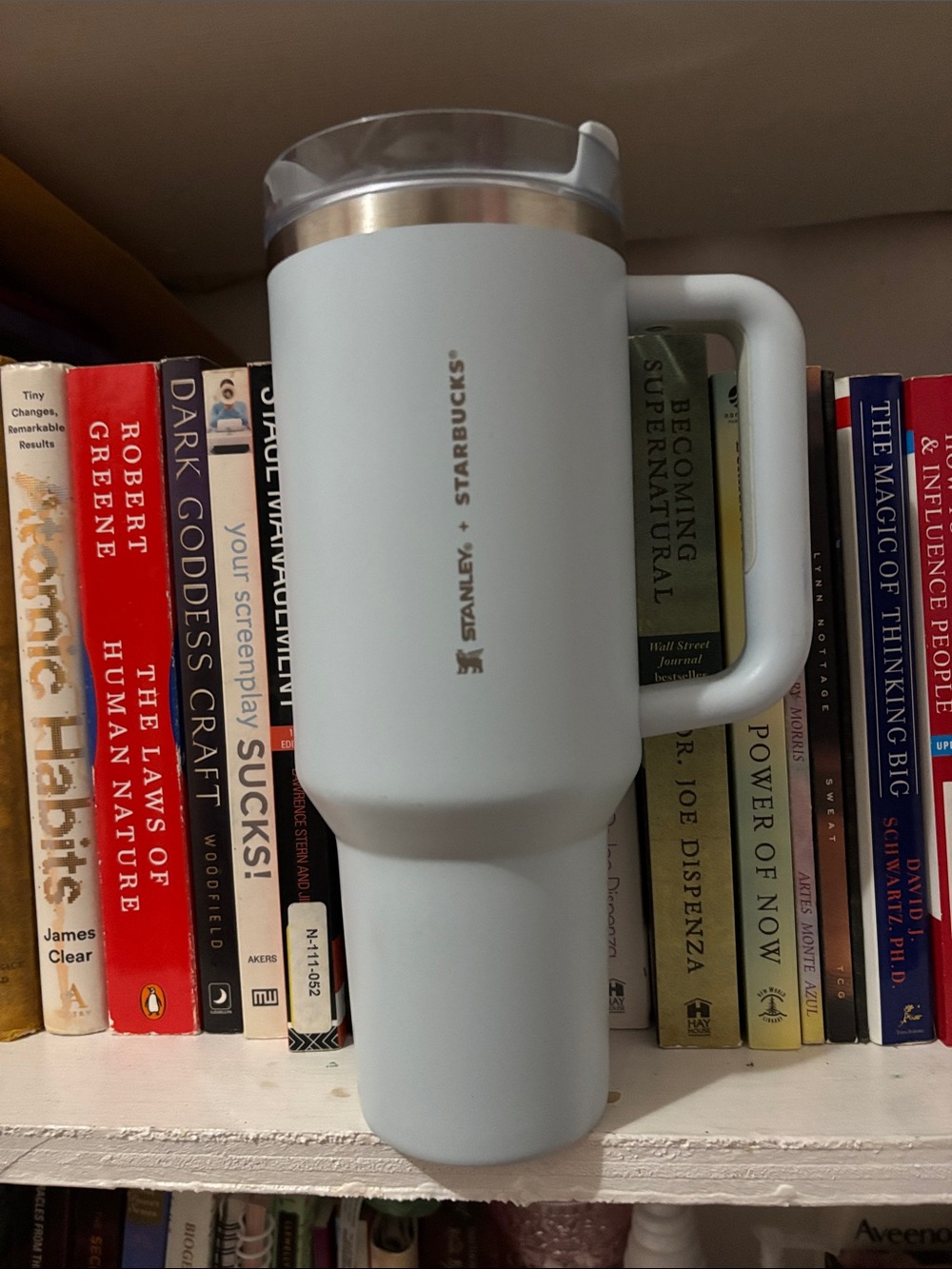 Starbucks Stanley White Insulated Travel Mug with Handle